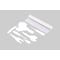 5S Supplies ShadowTape Shadow Board Tool Marking Tape 15 inches wide x 15 Foot Length Rolls White TST-15180-WT - alternate 1